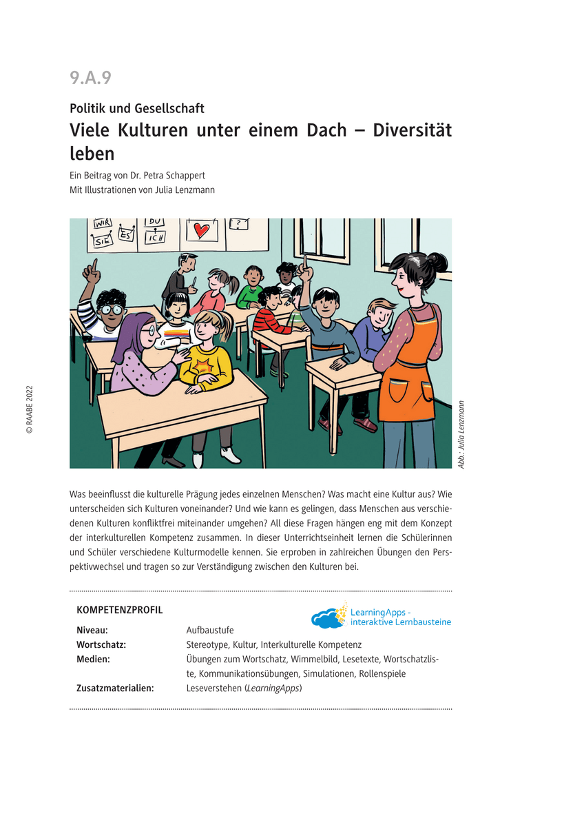Viele Kulturen unter einem Dach