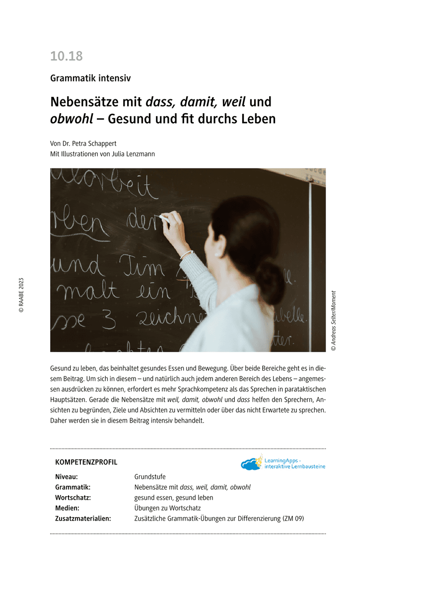 Gesund und fit durchs Leben