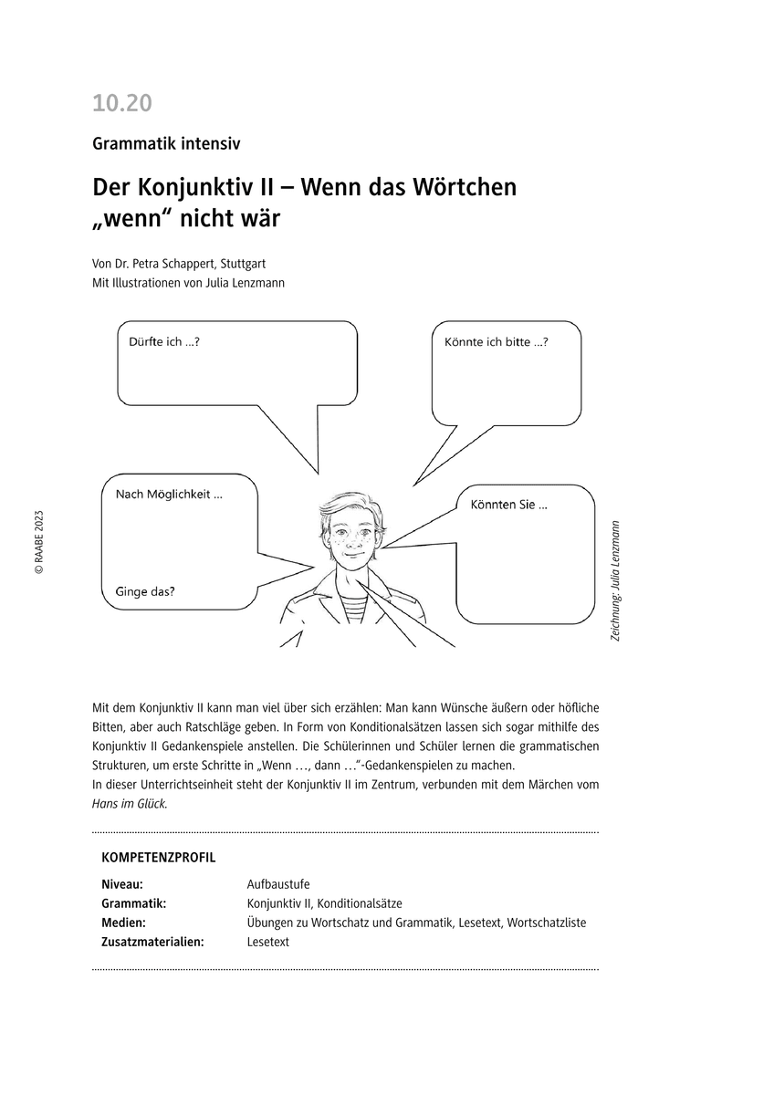 Der Konjunktiv II