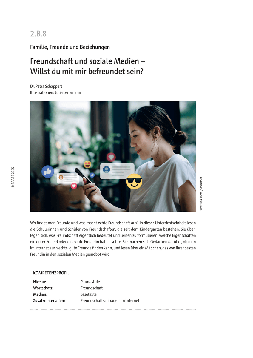 Freundschaft und soziale Medien