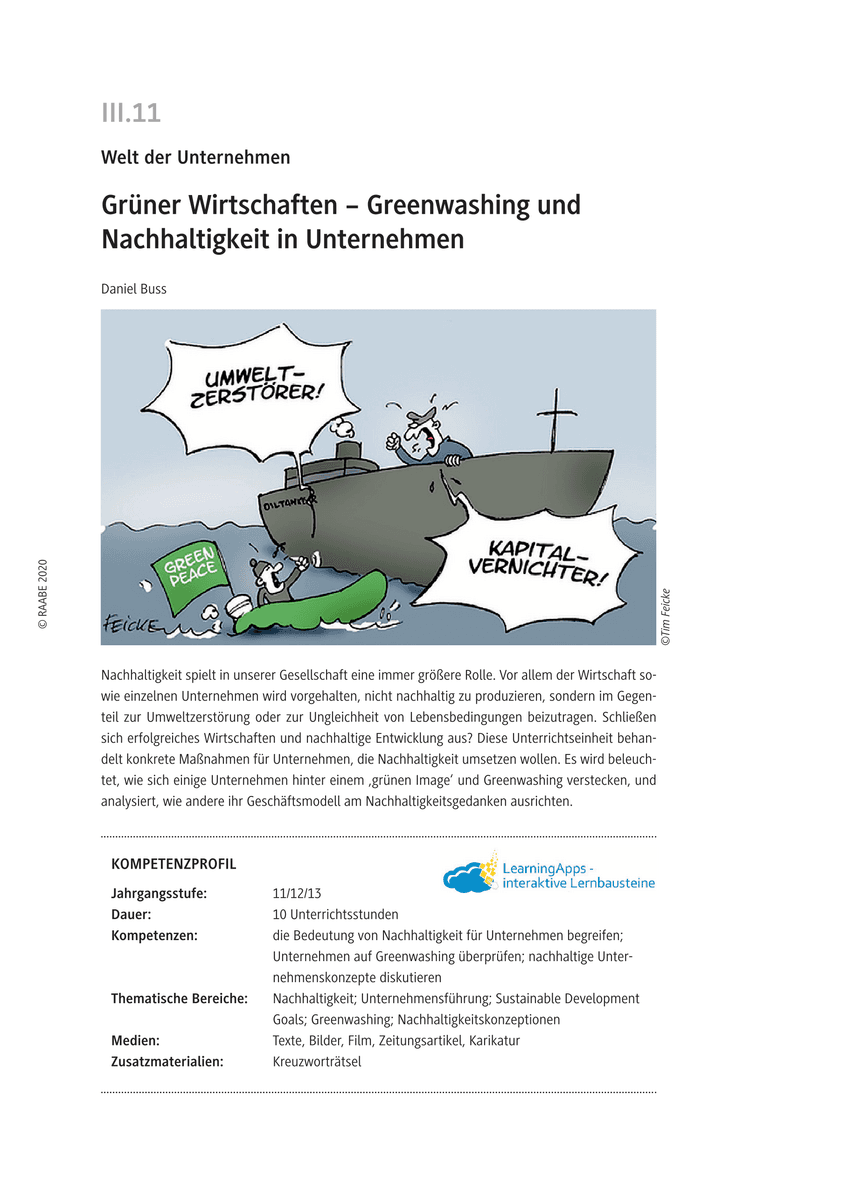 Grüner Wirtschaften