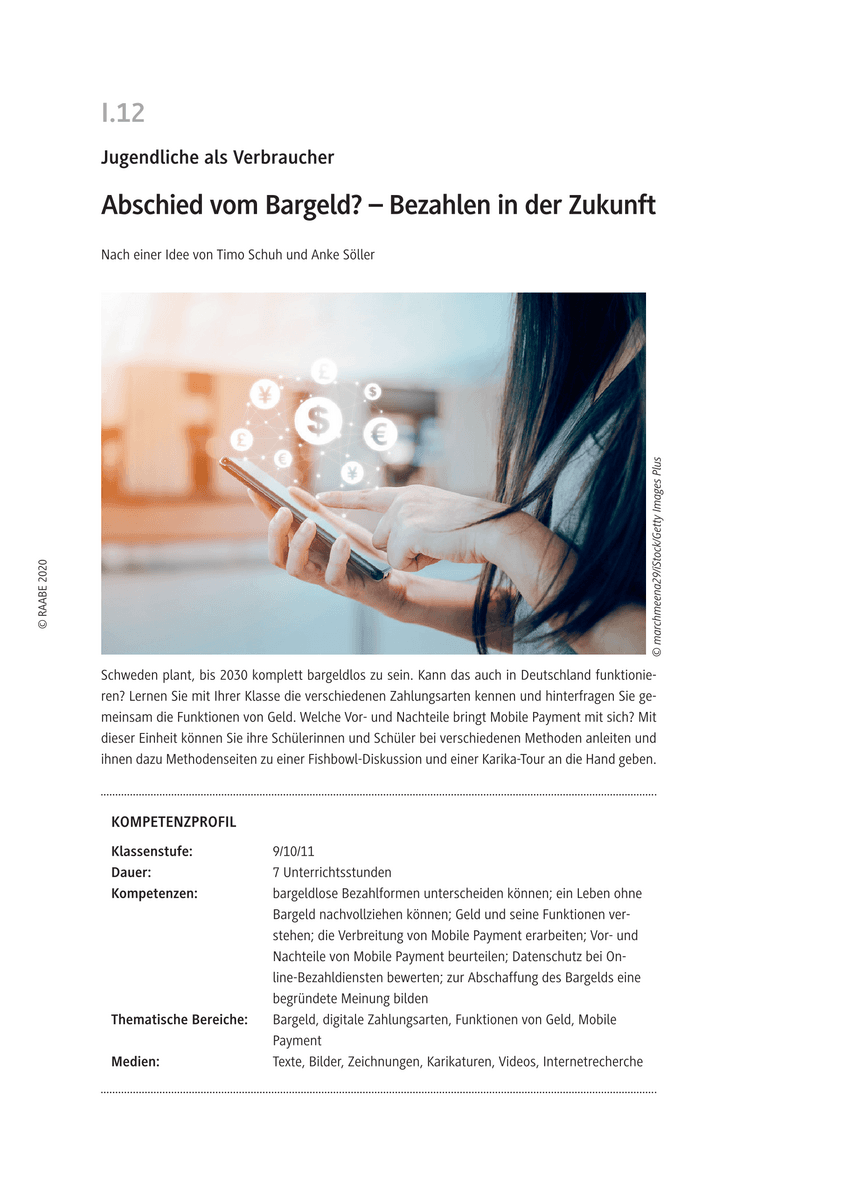 Abschied vom Bargeld?