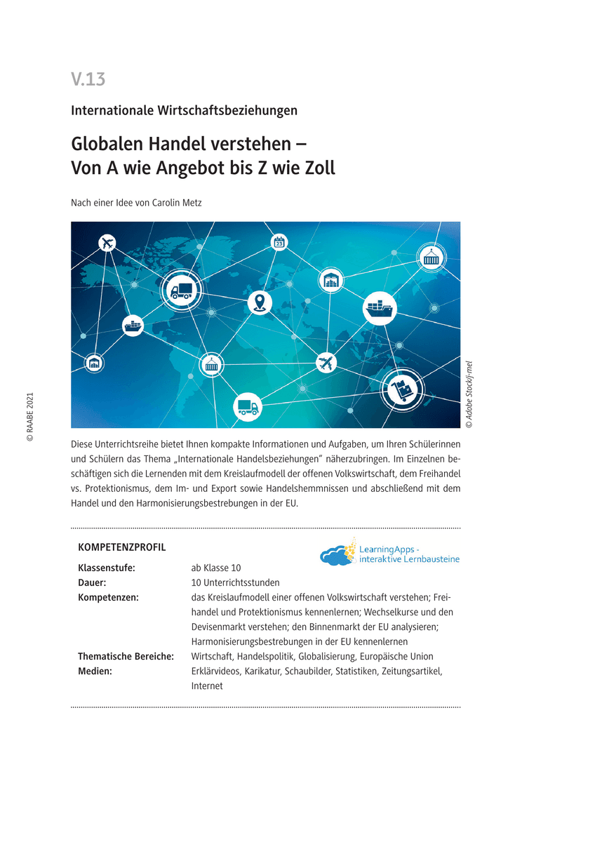 Globalen Handel verstehen