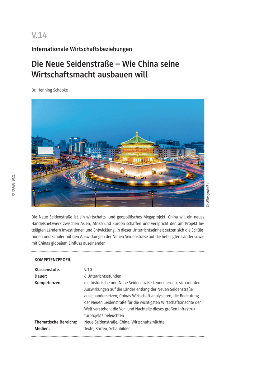 Die Neue Seidenstraße