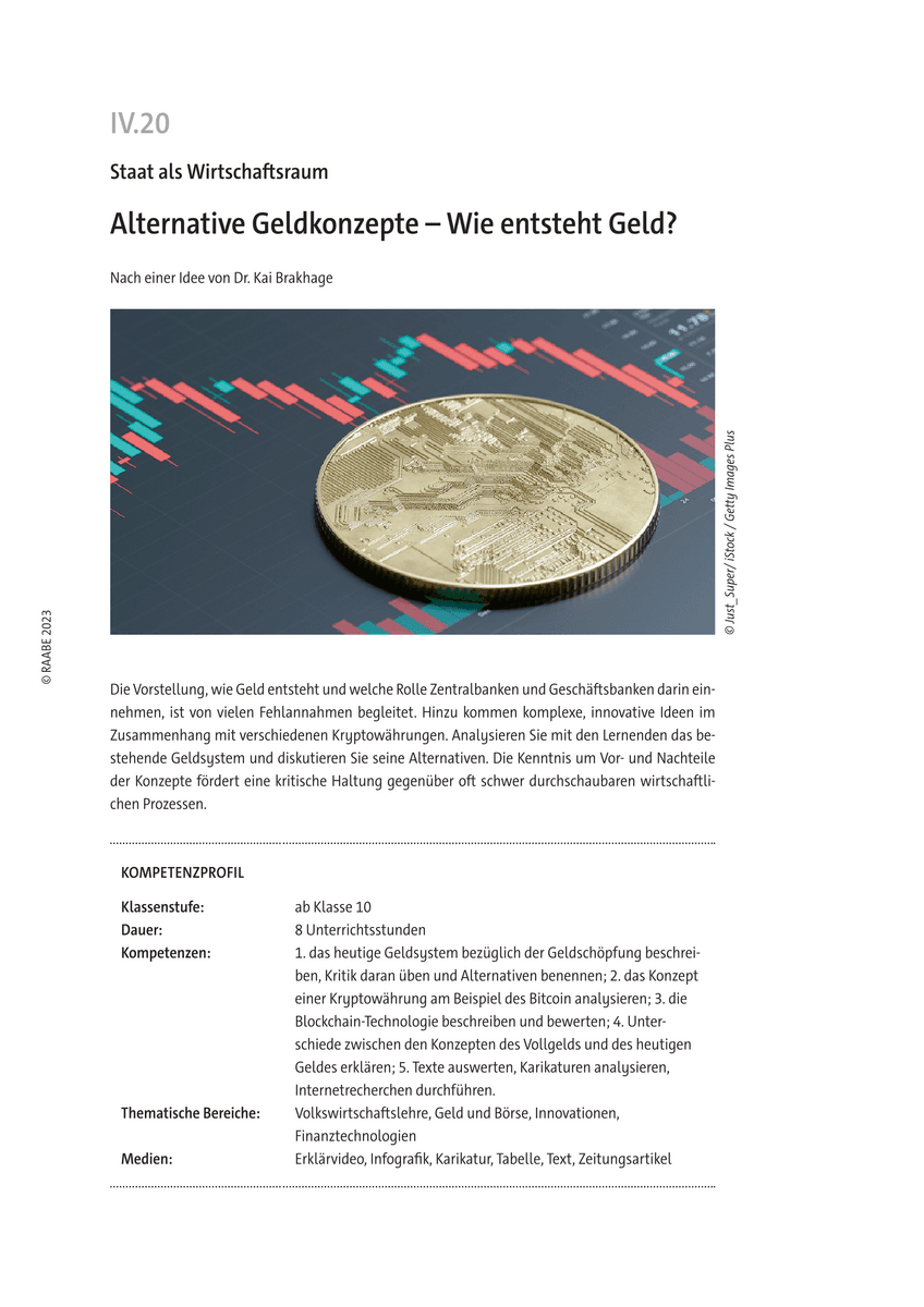Alternative Geldkonzepte