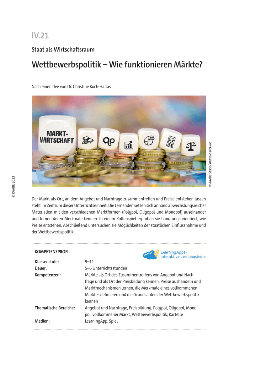 Wettbewerbspolitik