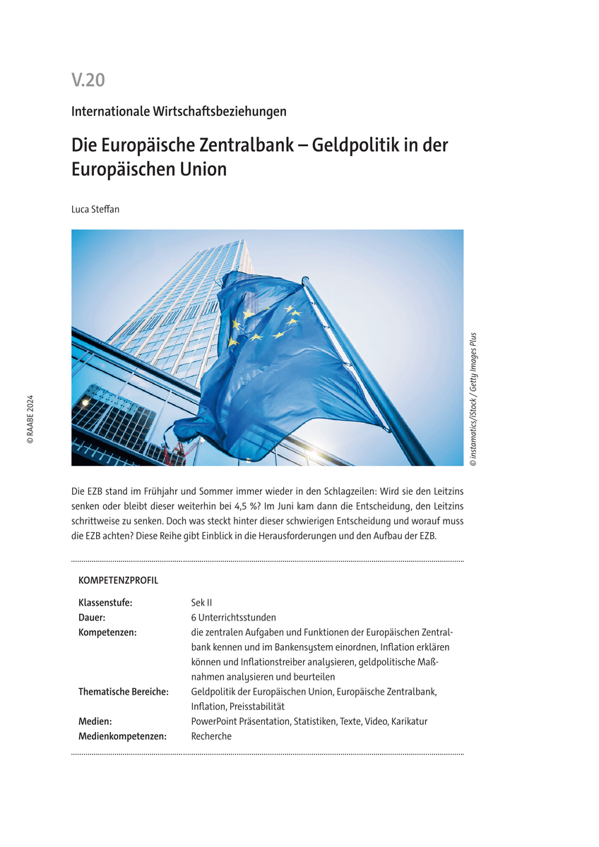 Die Europäische Zentralbank