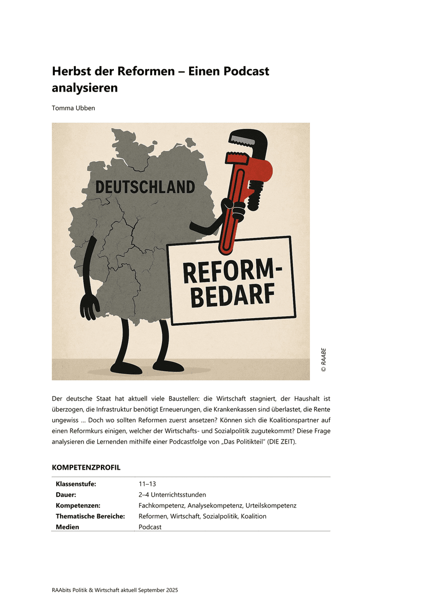 Herbst der Reformen
