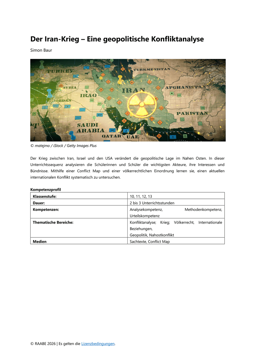 Der Iran-Krieg
