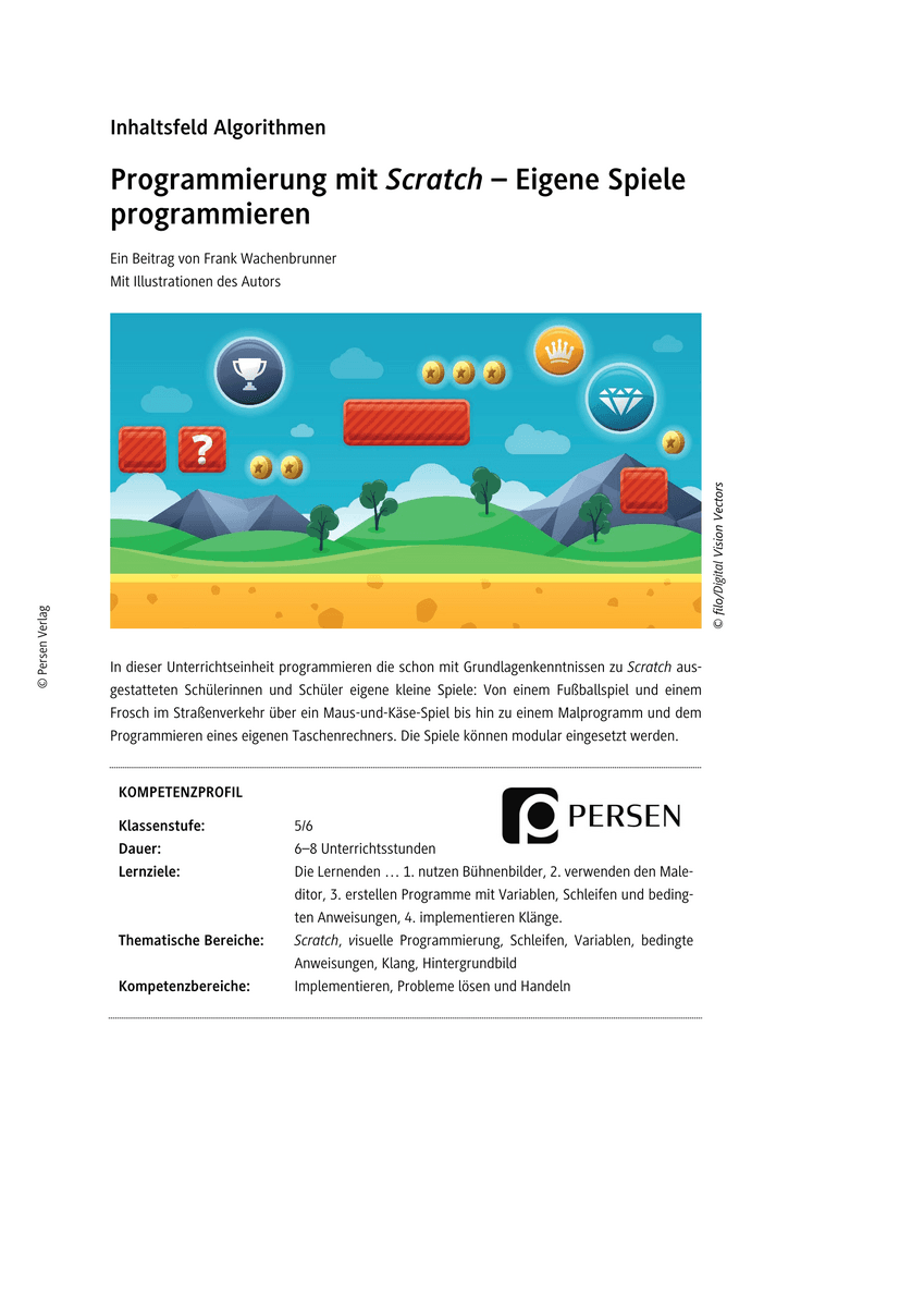 Programmierung mit Scratch