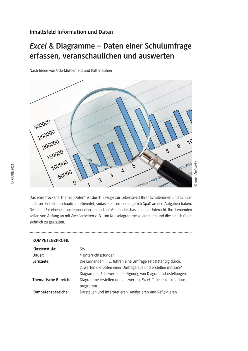 Excel &amp; Diagramme