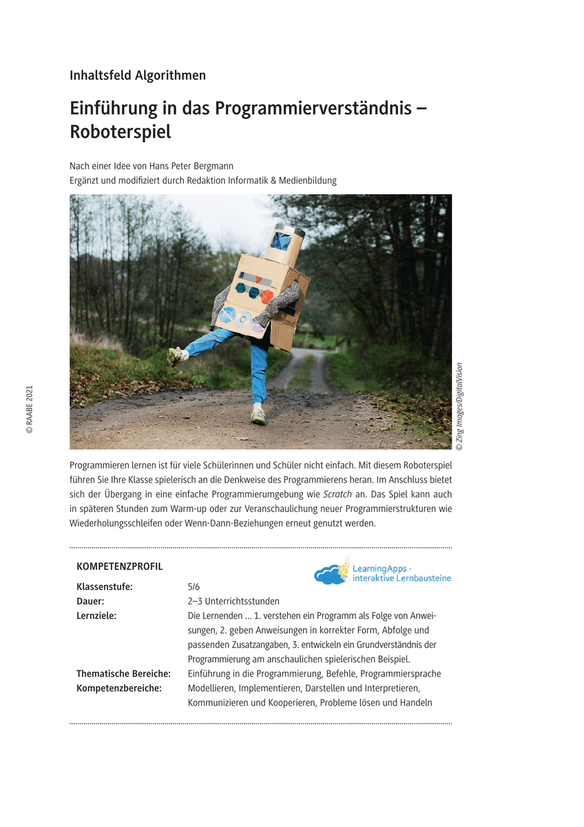 Einführung in das Programmierverständnis