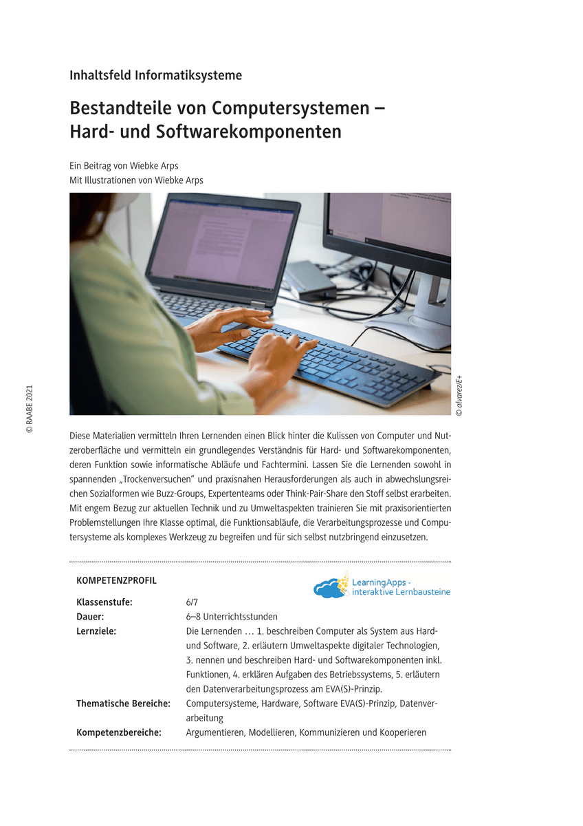 Bestandteile von Computersystemen