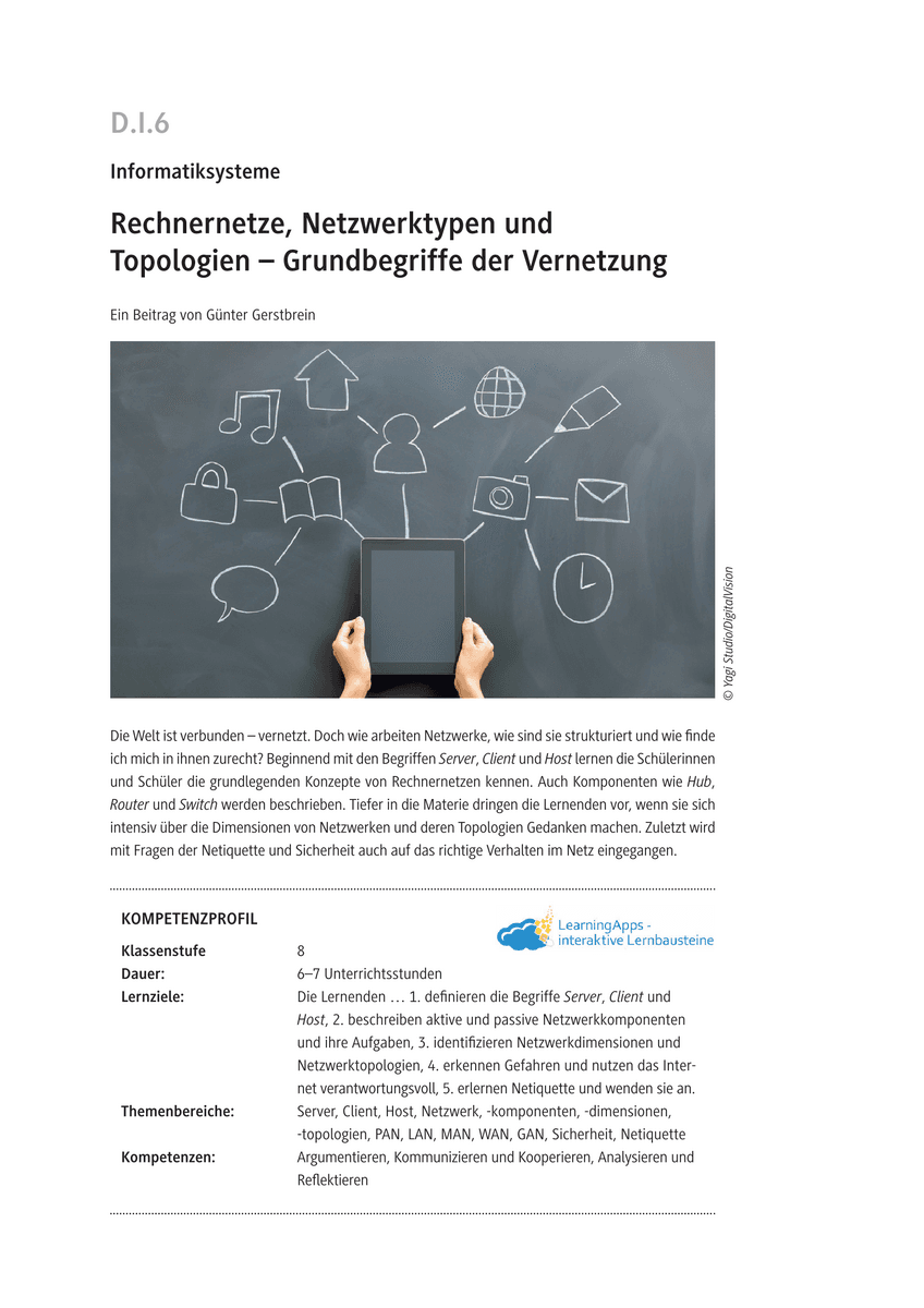 Rechnernetze, Netzwerktypen und Topologien