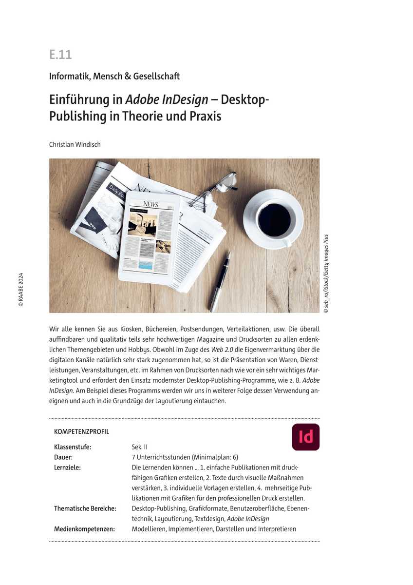 Einführung in Adobe InDesign