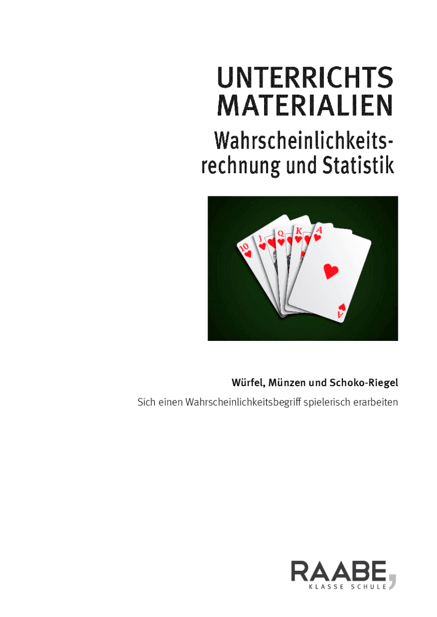 Würfel, Münzen und Schoko-Riegel