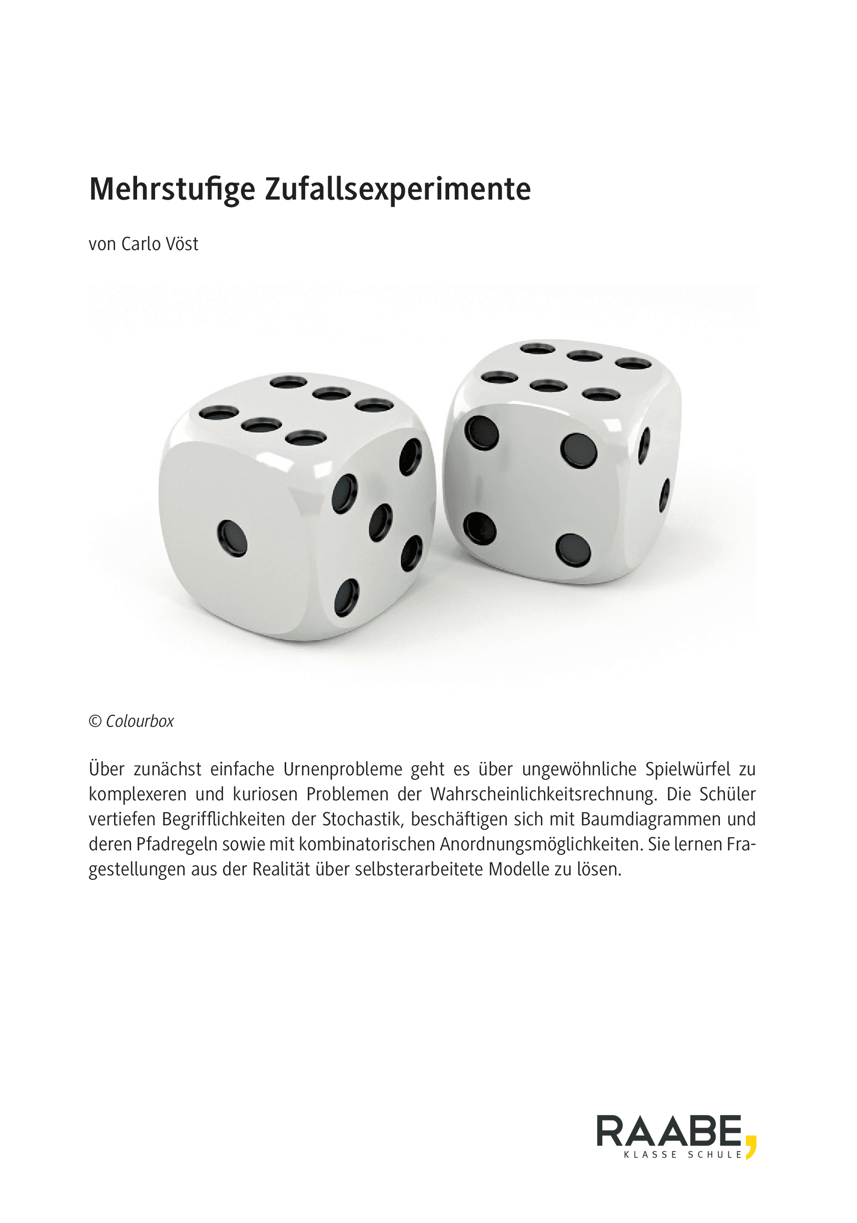 Mehrstufige Zufallsexperimente