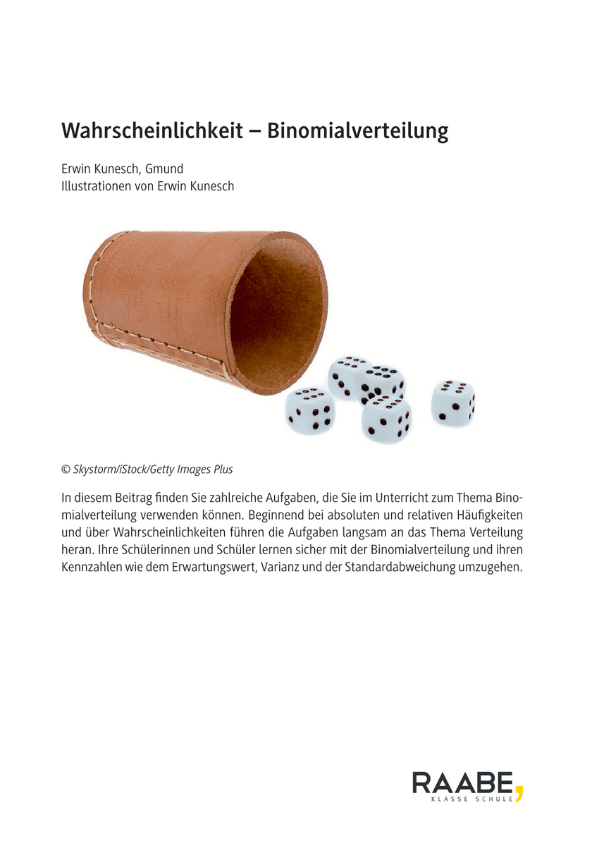 Wahrscheinlichkeit