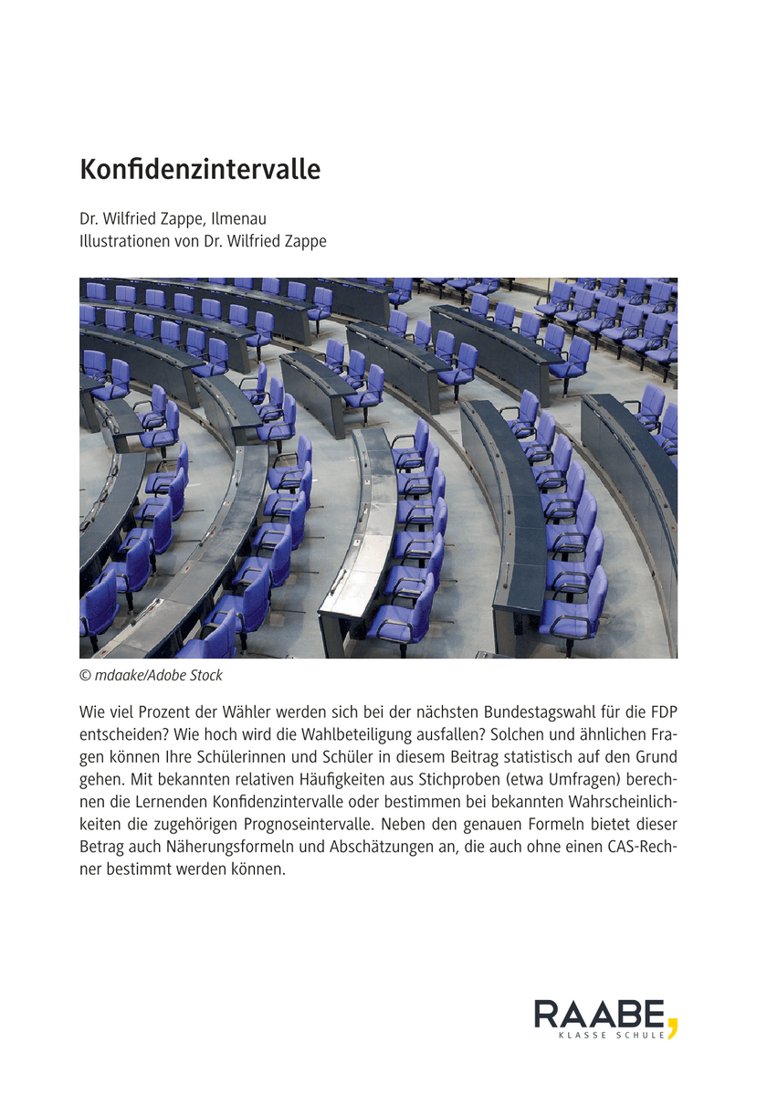 Konfidenzintervalle