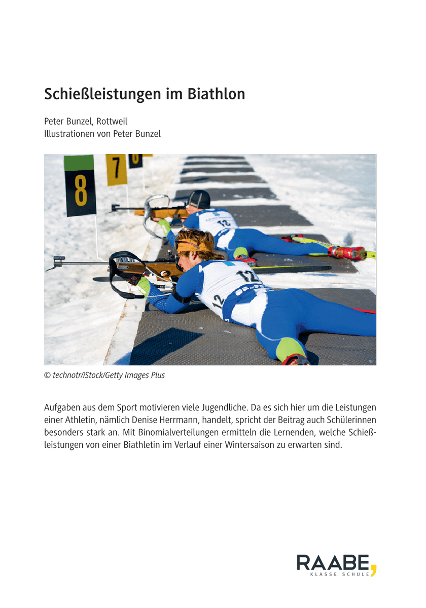 Schießleistungen im Biathlon