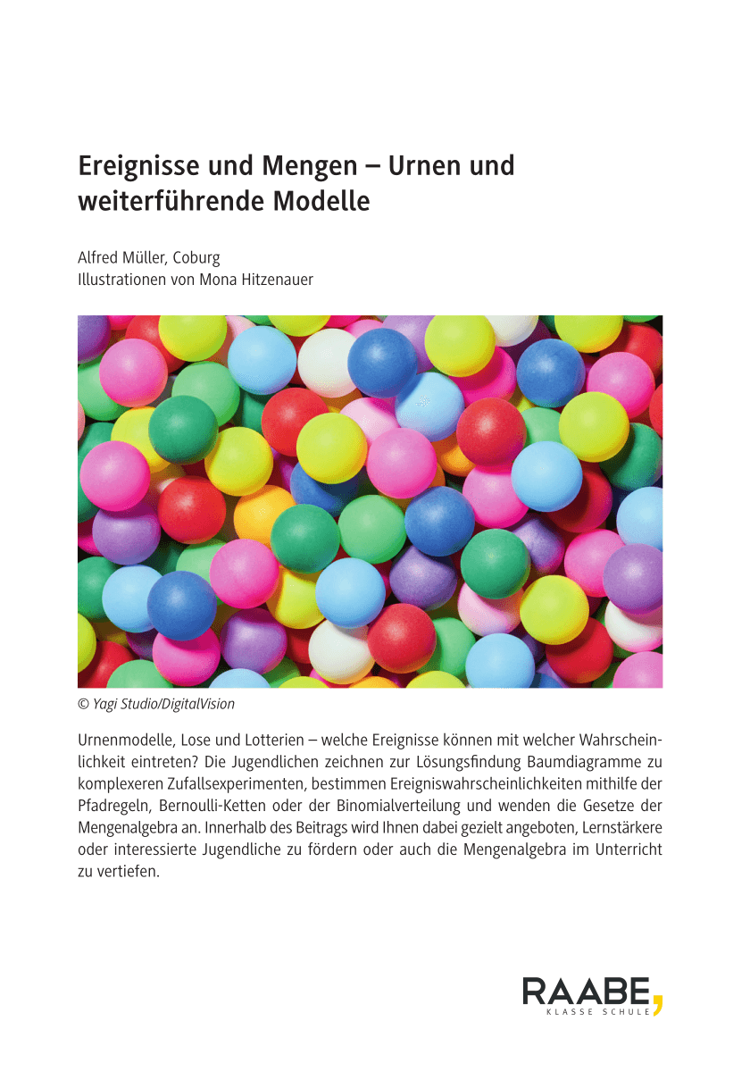 Ereignisse und Mengen