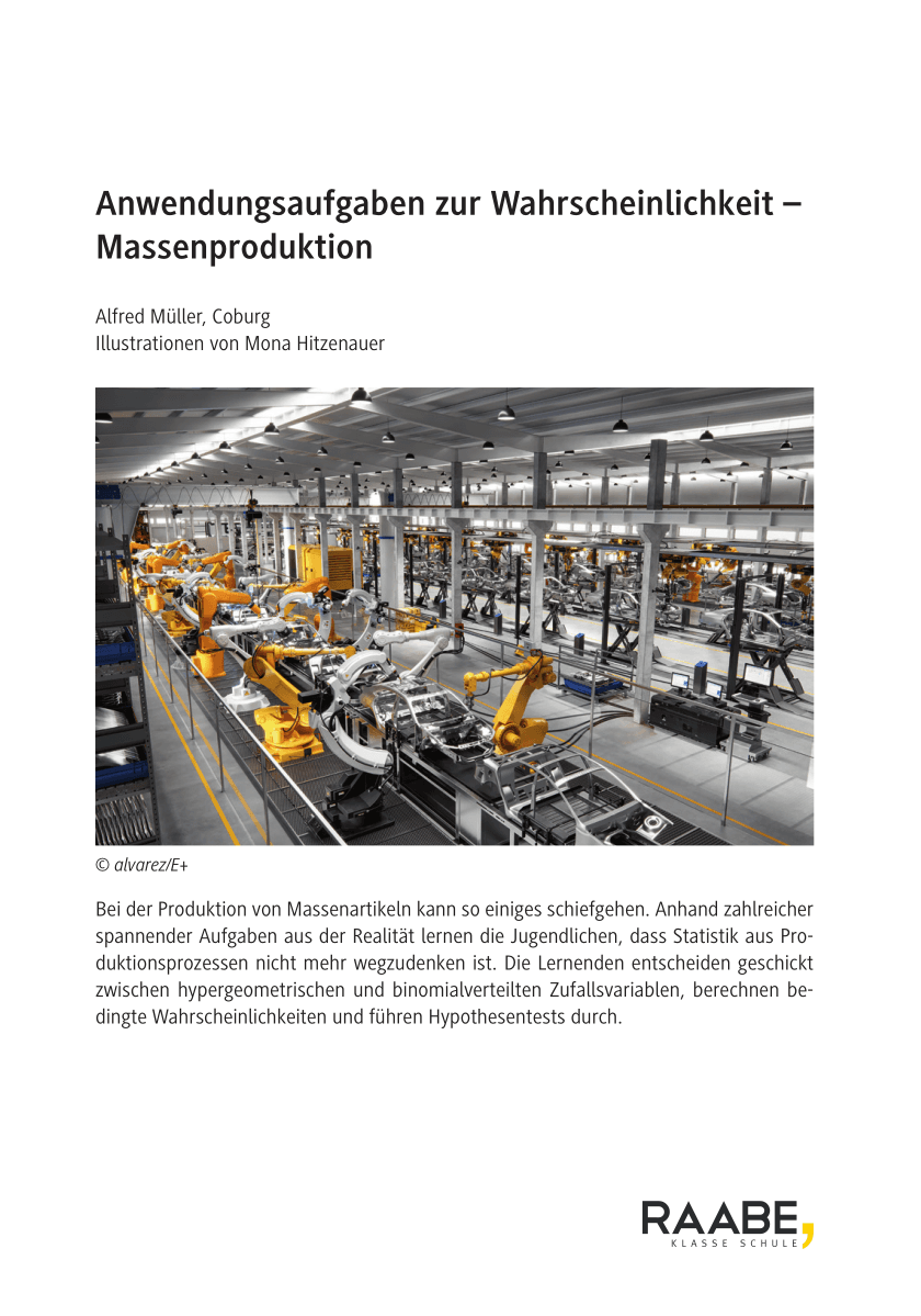 Anwendungsaufgaben zur Wahrscheinlichkeit