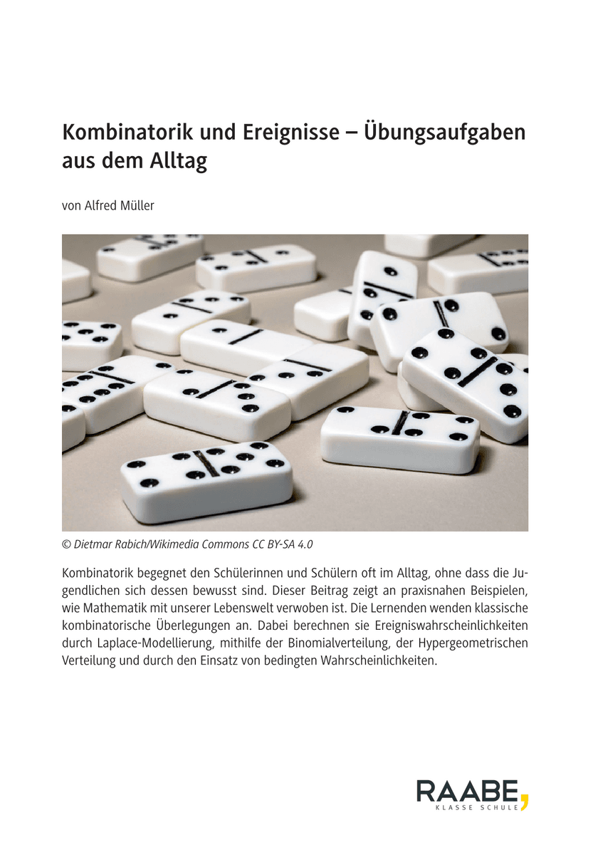 Kombinatorik und Ereignisse
