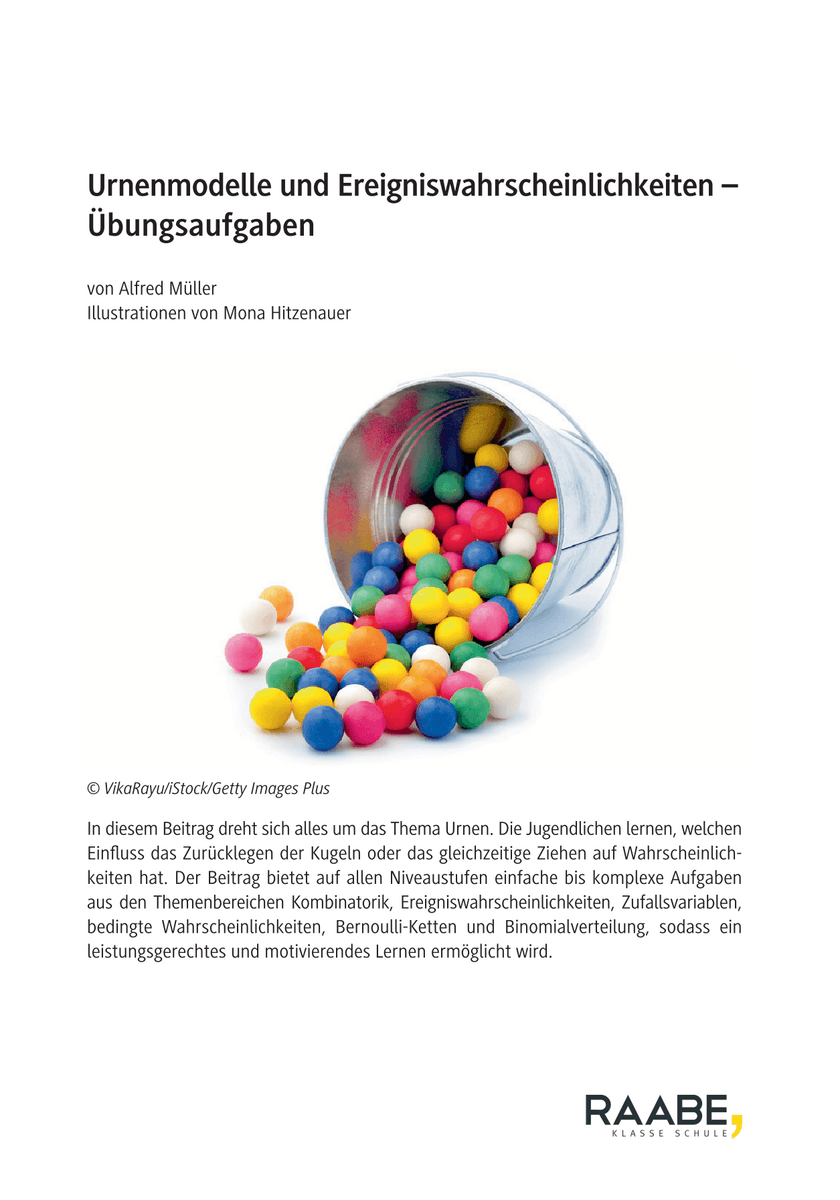 Urnenmodelle und Ereigniswahrscheinlichkeiten