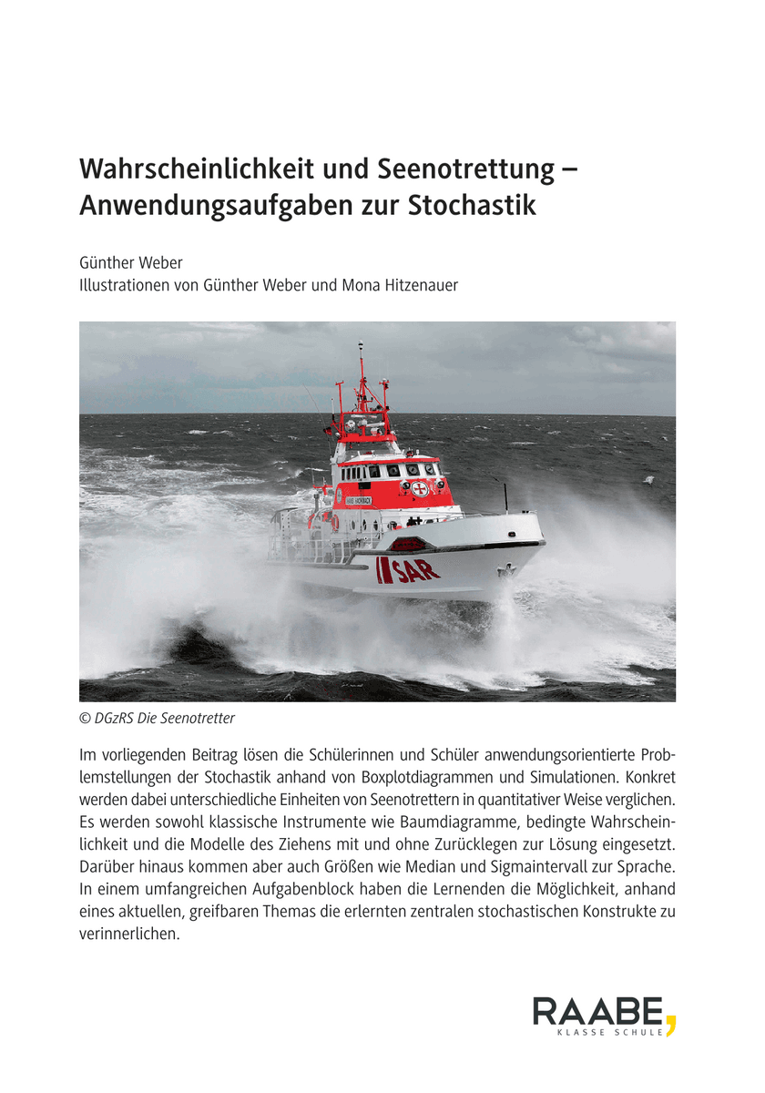 Wahrscheinlichkeit und Seenotrettung