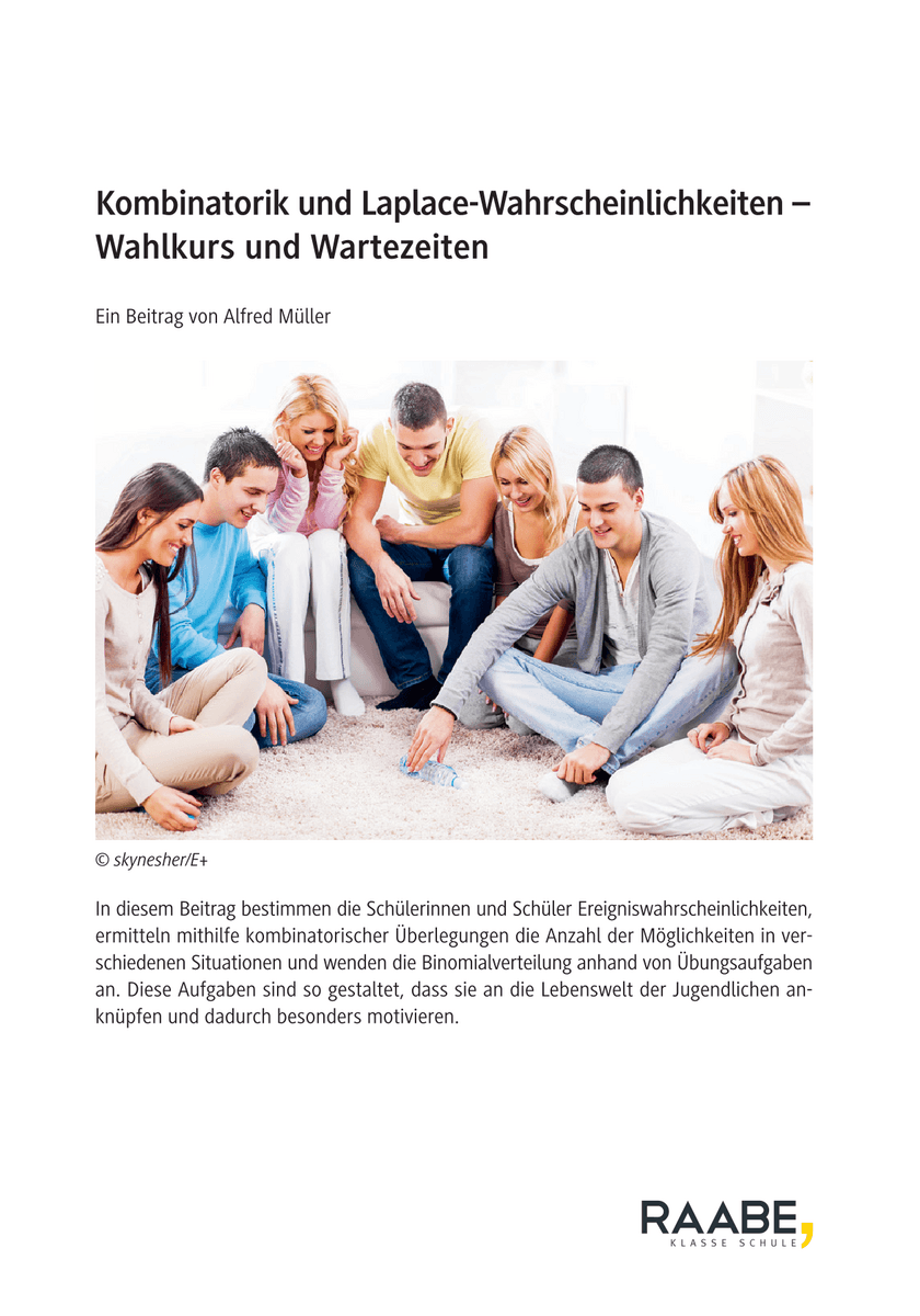 Kombinatorik und Laplace-Wahrscheinlichkeiten