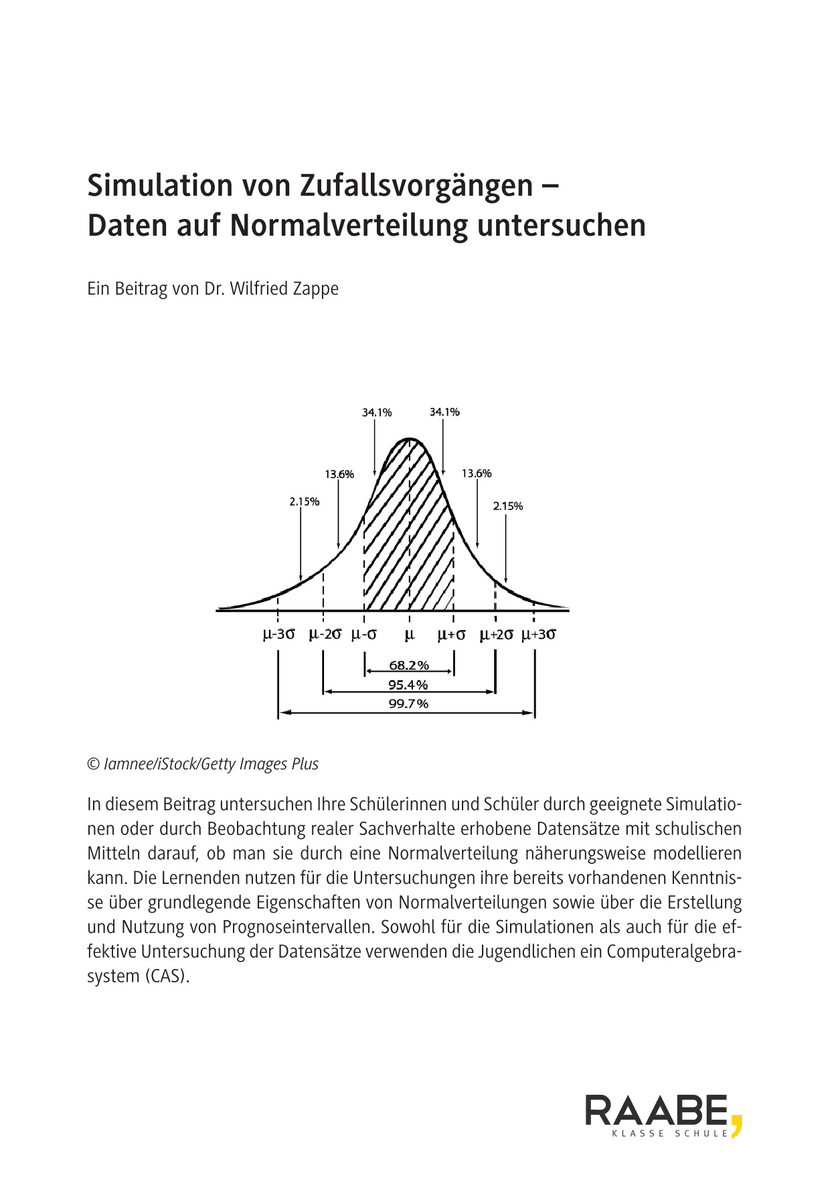 Simulation von Zufallsvorgängen