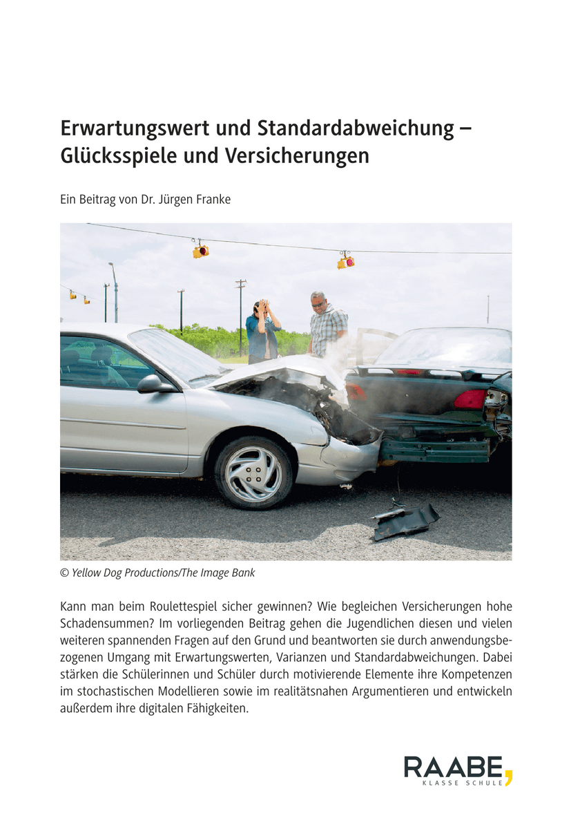 Erwartungswert und Standardabweichung