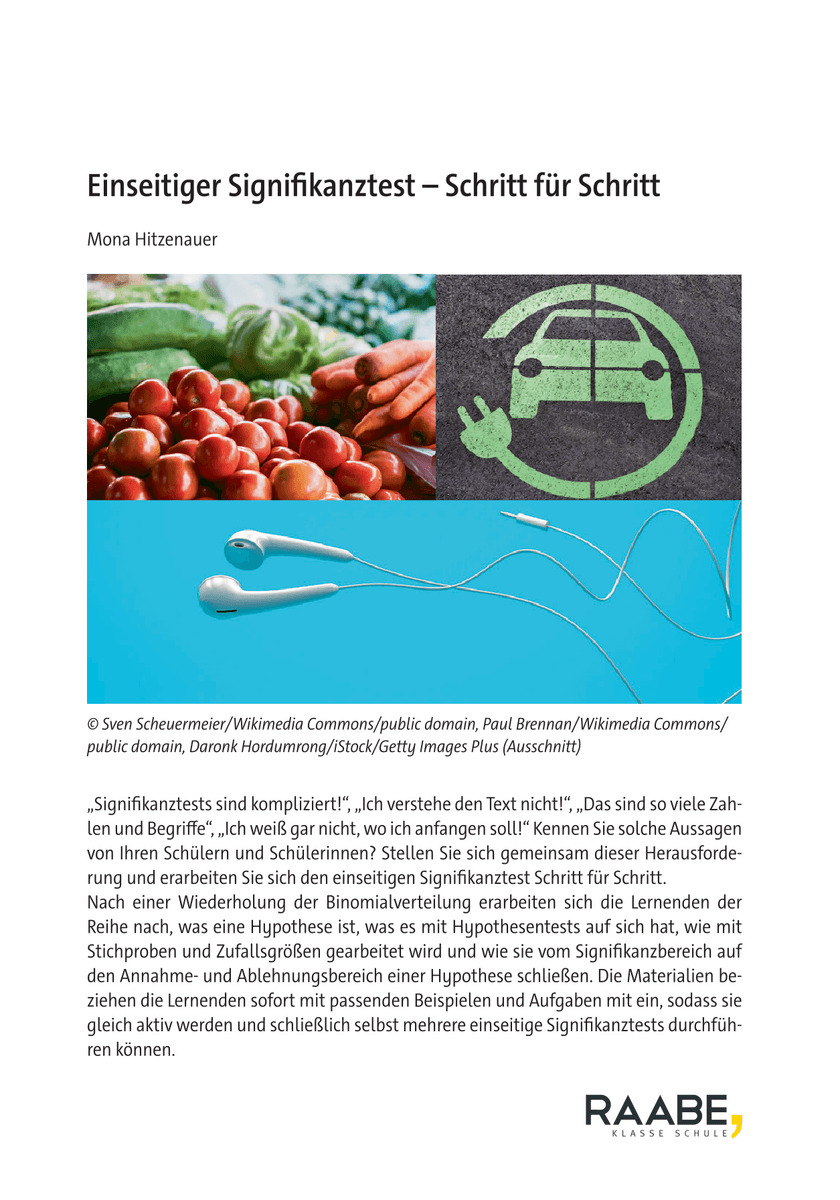 Einseitiger Signifikanztest