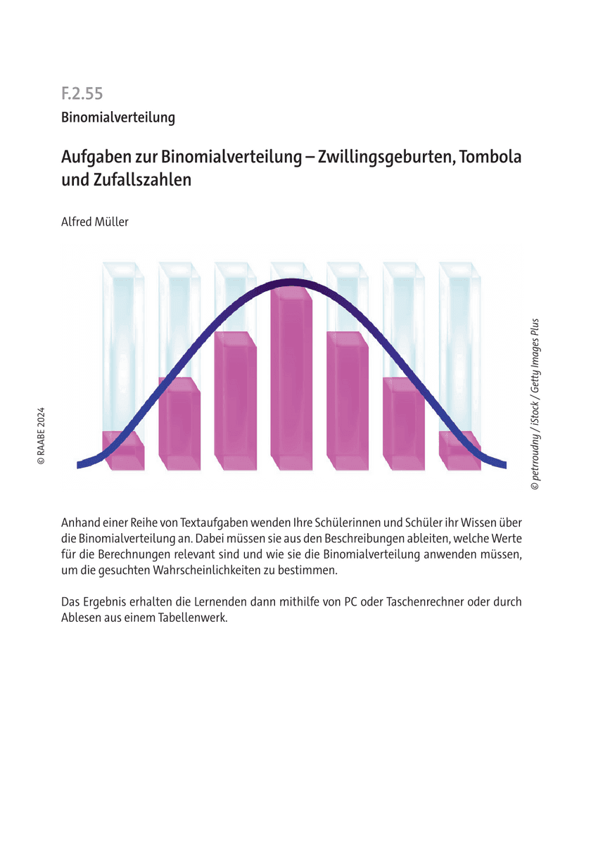 Aufgaben zur Binomialverteilung