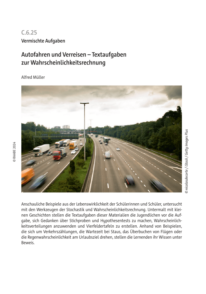 Autofahren und Verreisen