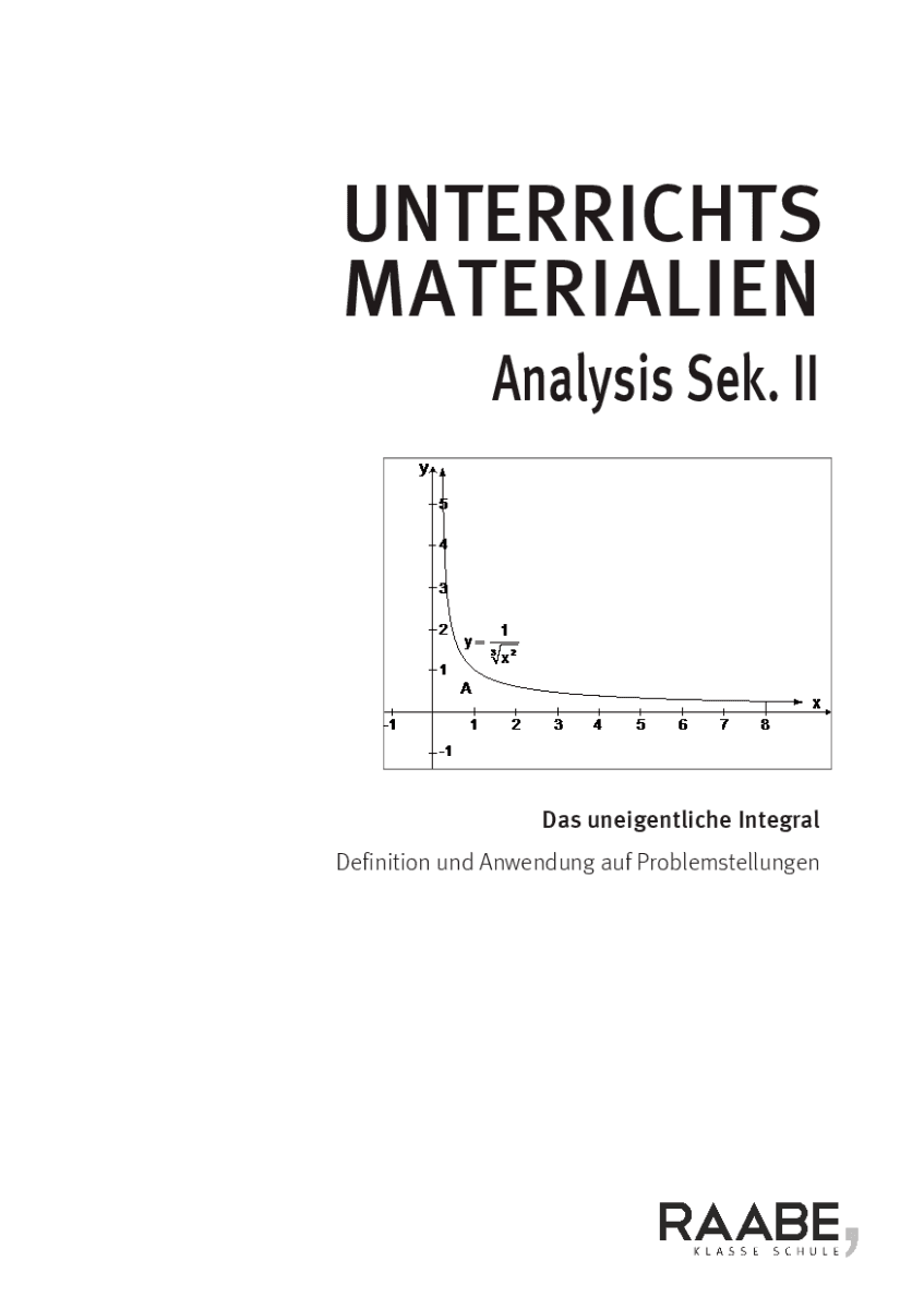 Das uneigentliche Integral