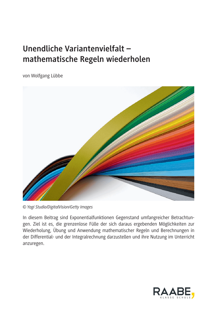 Unendliche Variantenvielfalt