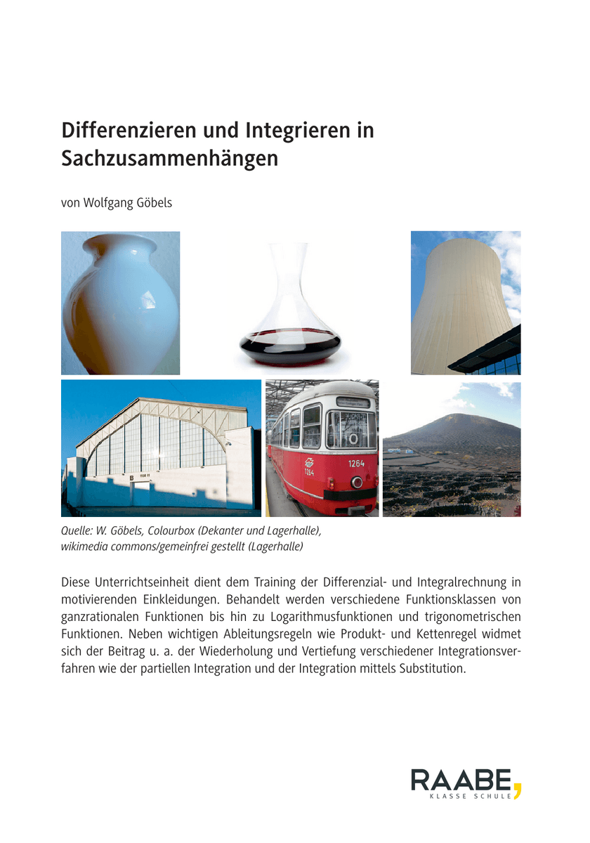 Differenzieren und Integrieren in Sachzusammenhängen