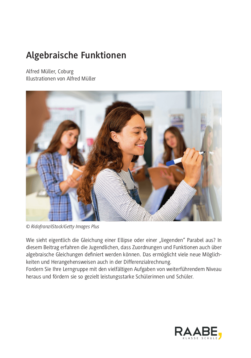Algebraische Funktionen