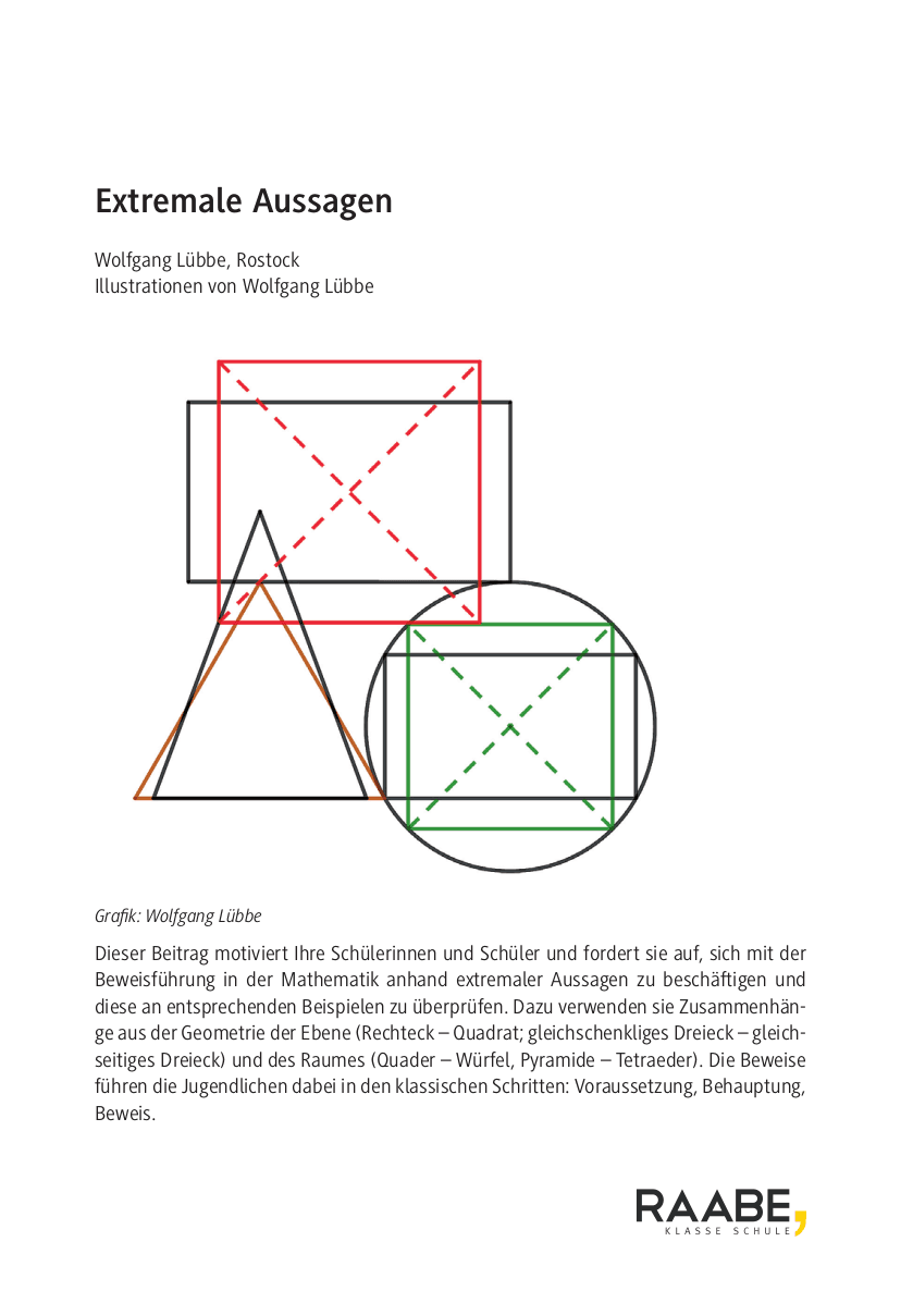 Extremale Aussagen