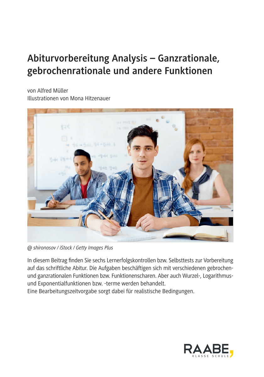 Abiturvorbereitung Analysis