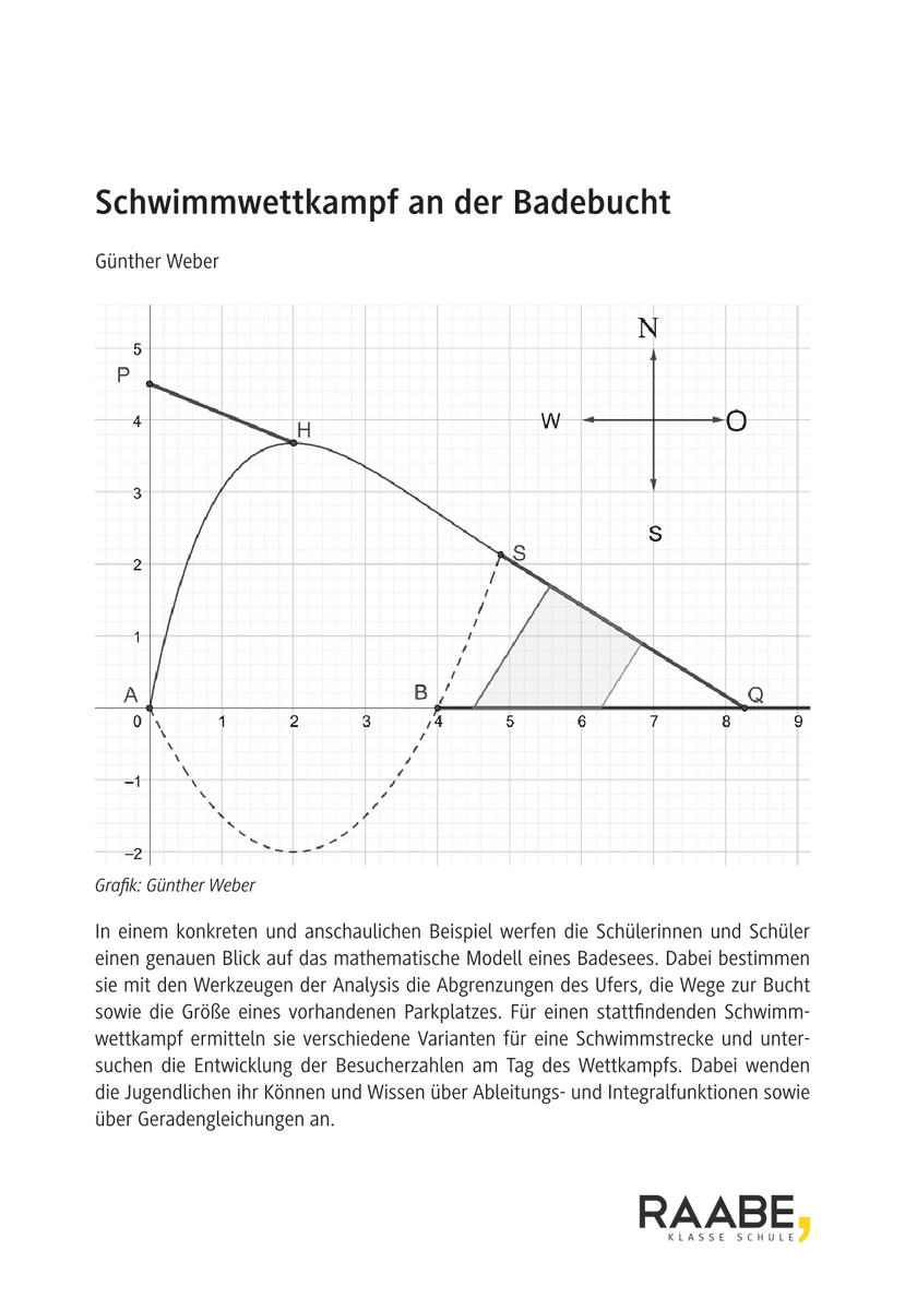 Schwimmwettkampf an der Badebucht