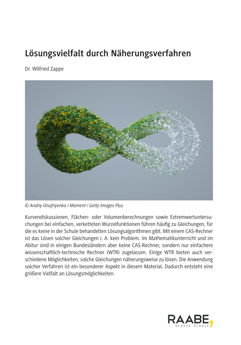 Lösungsvielfalt durch Näherungsverfahren