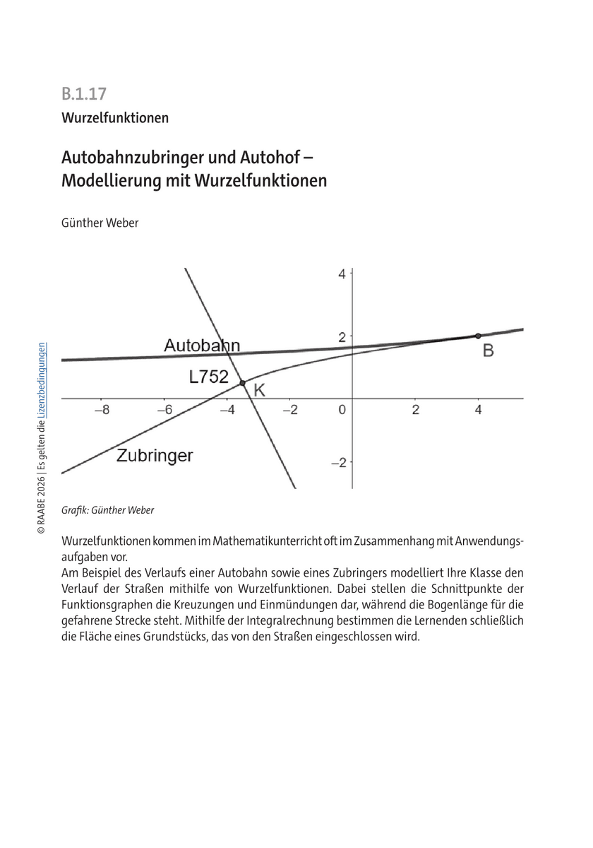 Autobahnzubringer und Autohof
