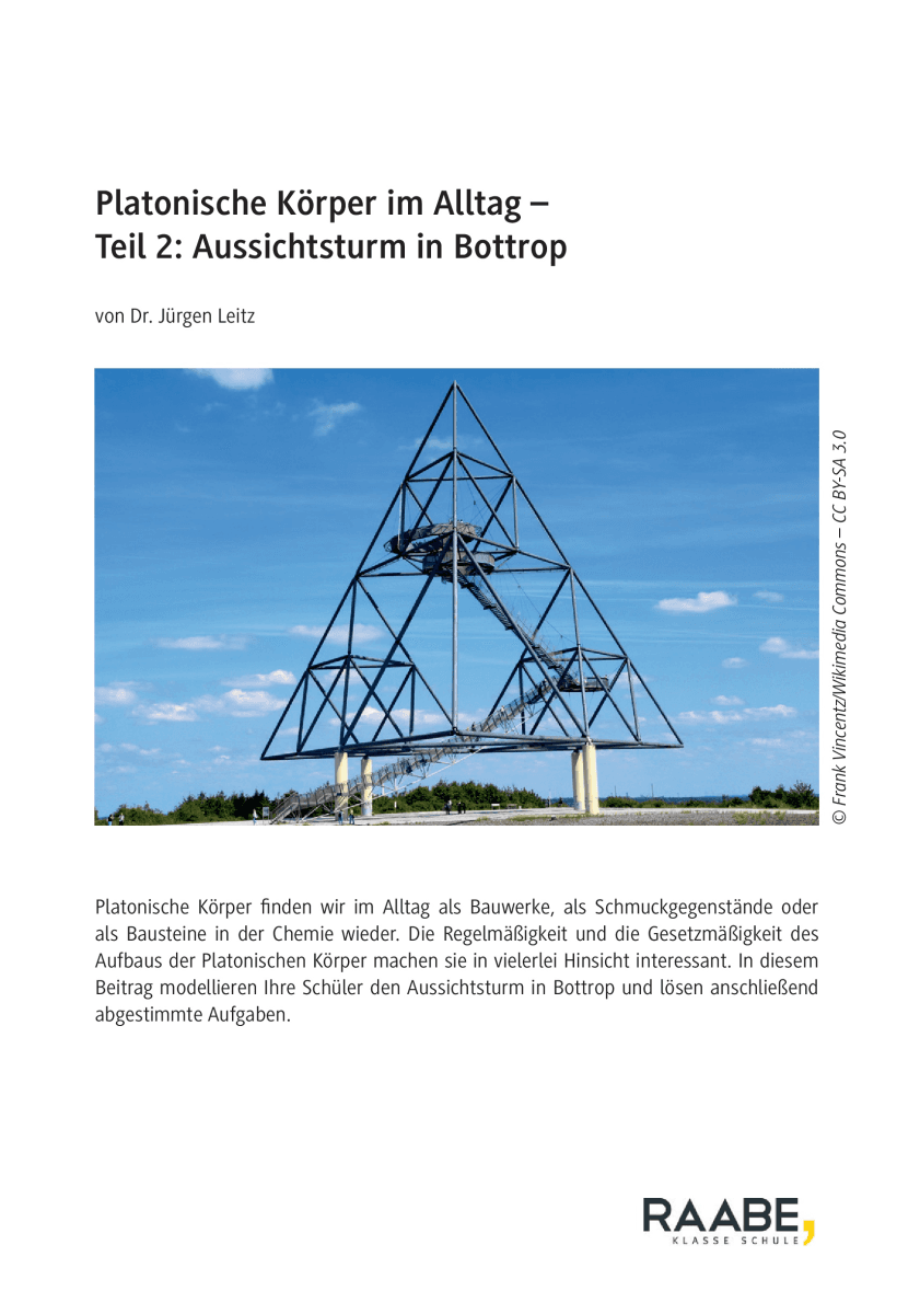 Platonische Körper im Alltag