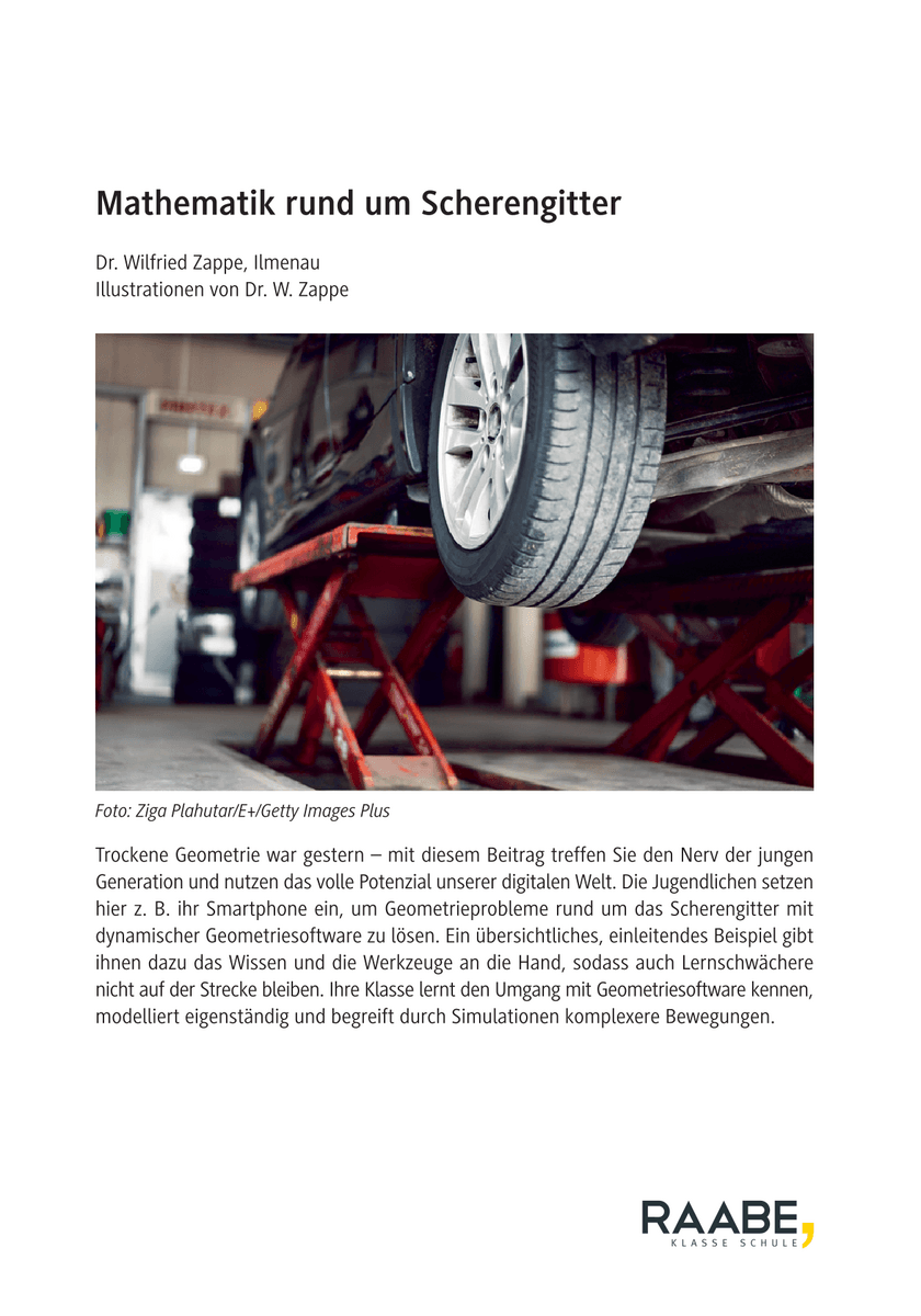 Mathematik rund um Scherengitter