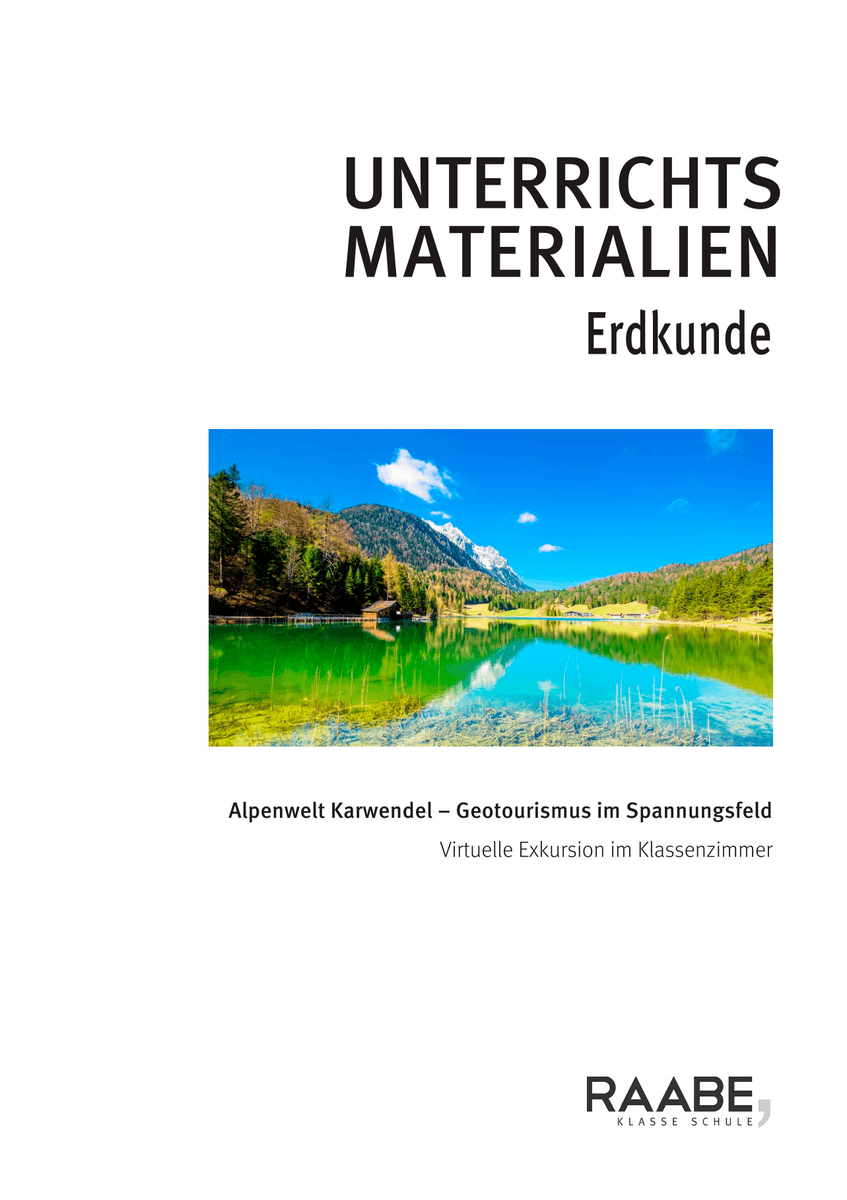 Geotourismus in der Alpenwelt Karwendel
