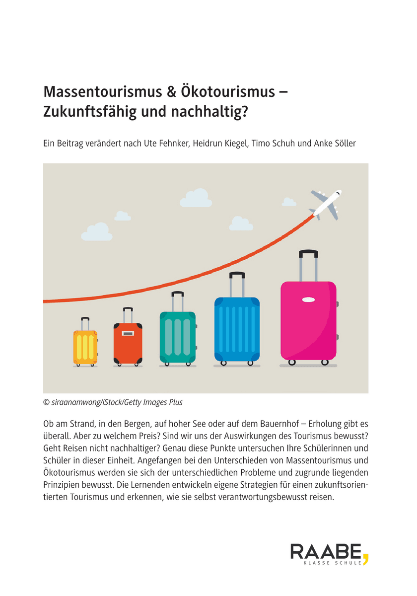 Massentourismus &amp; Ökotourismus