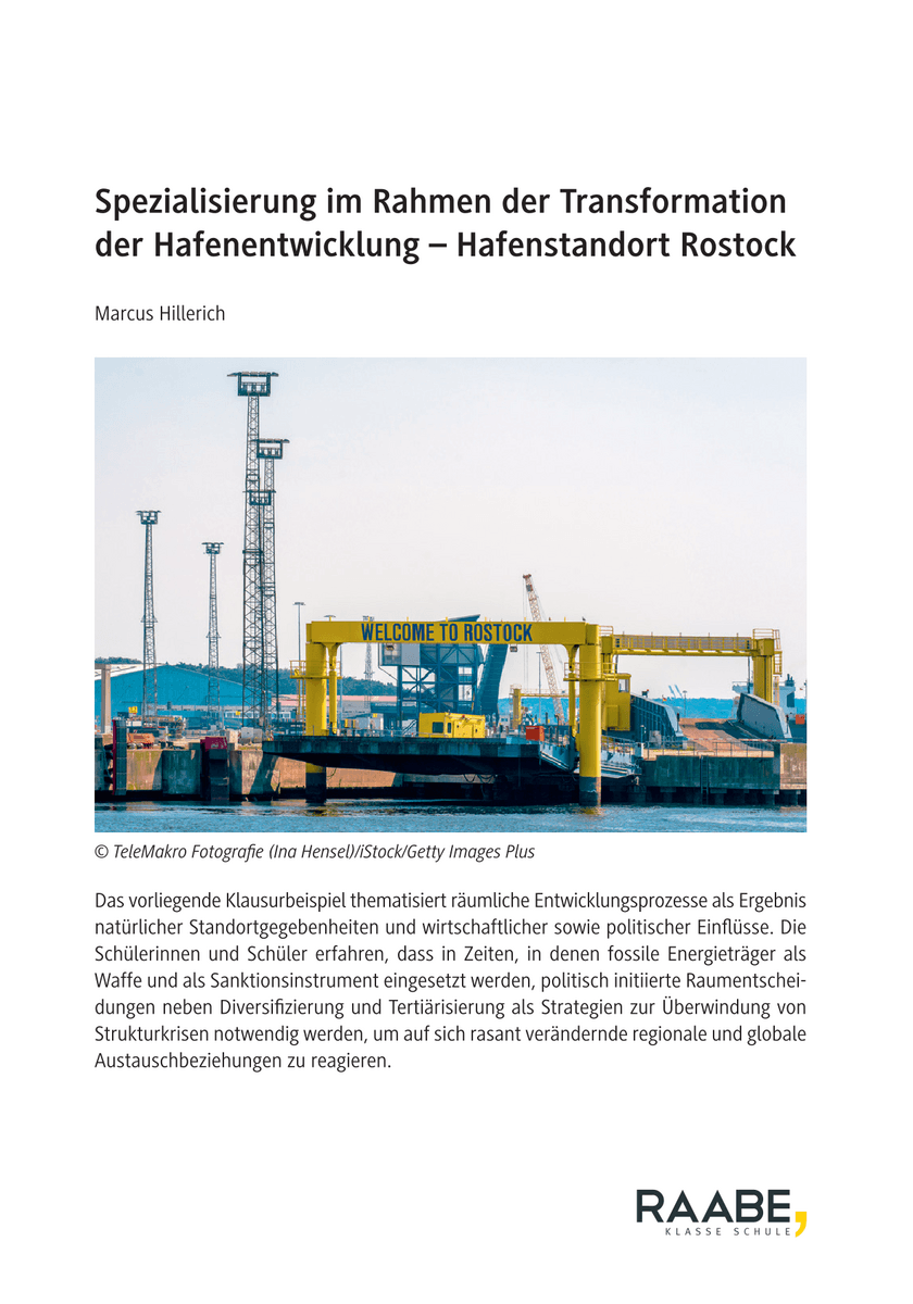 Spezialisierung im Rahmen der Transformation der Hafenentwicklung