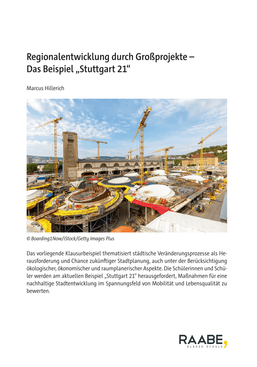 Regionalentwicklung durch Großprojekte